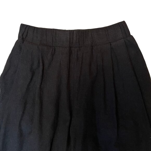 Handmade Cotton Flannel Trousers • Charcoal • US 4 - Picture 3 of 11